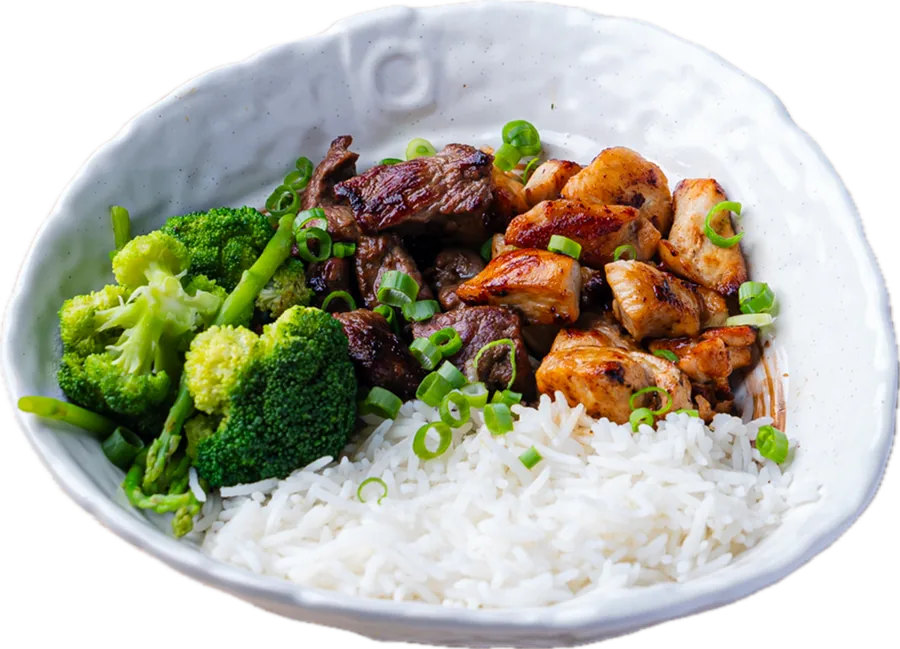 Thai Monster Bowl from the Sanos menu